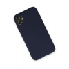 Durukar®  iPhone 11 Kılıf Nano içi Kadife Silikon - Lacivert
