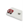 Durukar®  iPhone 11 Pers Alüminyum Kamera Lens - Kırmızı