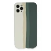 Durukar®  iPhone 11 Pro Kılıf Ebruli Lansman Silikon - Beyaz-Gri