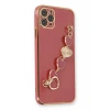 Mey İthalat®  iPhone 11 Pro Kılıf Esila Silikon - Kırmızı