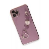 Mey İthalat®  iPhone 11 Pro Kılıf Esila Silikon - Mor