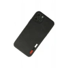 Durukar®  iPhone 11 Pro Kılıf Loop Deri Silikon - Siyah