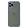 Durukar®  iPhone 11 Pro Kılıf Montreal Silikon Kapak - Gri