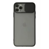 Durukar®  iPhone 11 Pro Kılıf Palm Buzlu Kamera Sürgülü Silikon - Siyah