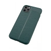 Mey İthalat®  iPhone 11 Pro Max Kılıf Auto Focus Kapak - Yeşil
