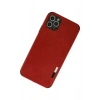 Durukar®  iPhone 11 Pro Max Kılıf Loop Deri Silikon - Kırmızı