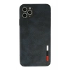 Durukar®  iPhone 11 Pro Max Kılıf Loop Deri Silikon - Lacivert