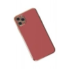 Durukar®  iPhone 11 Pro Max Kılıf Volet Silikon - Kırmızı