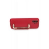 Durukar®  iPhone 12 Kılıf Coco Elit Kapak - Kırmızı