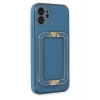 Durukar®  iPhone 12 Kılıf Coco Elit Kapak - Mavi