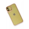 Mey İthalat®  iPhone 12 Kılıf Dora Kapak - Pudra