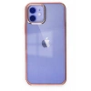 Mey İthalat®  iPhone 12 Kılıf Element Silikon - Pembe