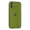 Durukar®  iPhone 12 Kılıf Fly Lens Silikon - Yeşil