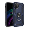 Durukar®  iPhone 12 Mini Kılıf Sofya Yüzüklü Silikon Kapak - Lacivert