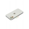 Mey İthalat®  iPhone 12 Mini Renkli Kamera Lens Koruma Cam - Turuncu-Yeşil