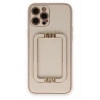 Durukar®  iPhone 12 Pro Kılıf Coco Elit Kapak - Gold