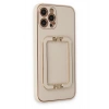 Durukar®  iPhone 12 Pro Kılıf Coco Elit Kapak - Gold