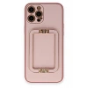 Durukar®  iPhone 12 Pro Kılıf Coco Elit Kapak - Pembe