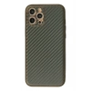 Durukar®  iPhone 12 Pro Kılıf Coco Karbon Silikon - Füme