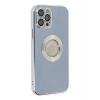 Durukar®  iPhone 12 Pro Kılıf Store Silikon - Sierra Blue