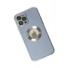 Durukar®  iPhone 12 Pro Kılıf Store Silikon - Sierra Blue