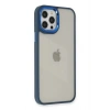 Durukar®  iPhone 12 Pro Max Kılıf Dora Kapak - Mavi