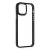 Mey İthalat®  iPhone 12 Pro Max Kılıf Dora Kapak - Siyah