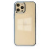 Mey İthalat®  iPhone 12 Pro Max Kılıf Element Silikon - Mavi