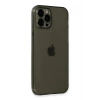Durukar®  iPhone 12 Pro Max Kılıf Fly Lens Silikon - Siyah