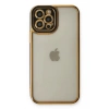 Durukar®  iPhone 12 Pro Max Kılıf Liva Lens Silikon - Siyah