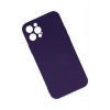 Mey İthalat®  iPhone 12 Pro Max Kılıf Nano içi Kadife Silikon - Mor