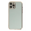 Durukar®  iPhone 12 Pro Max Kılıf Volet Silikon - Açık Yeşil