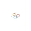 Mey İthalat®  iPhone 12 Pro Max Renkli Kamera Lens Koruma Cam - Pembe-Mavi