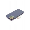 Mey İthalat®  iPhone 12 Pro Renkli Kamera Lens Koruma Cam - Sarı-Turuncu