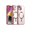 Durukar®  iPhone 13 Kılıf Kross Magneticsafe Kapak - Kırmızı
