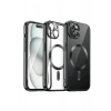 Durukar®  iPhone 13 Kılıf Kross Magneticsafe Kapak - Siyah