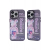 Mey İthalat®  iPhone 13 Pro Kılıf  Desenli Kapak -  Mor - 1