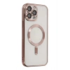 Durukar®  iPhone 13 Pro Kılıf Kross Magneticsafe Kapak - Rose