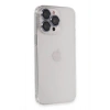 Durukar®  iPhone 13 Pro Kılıf Luko Lens Silikon - Sierra Blue