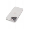Durukar®  iPhone 13 Pro Kılıf Luko Lens Silikon - Sierra Blue