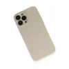 Durukar®  iPhone 13 Pro Kılıf Nano içi Kadife Silikon - Bej