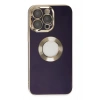 Durukar®  iPhone 13 Pro Kılıf Store Silikon - Derin Mor