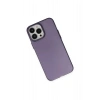 Durukar®  iPhone 13 Pro Max Kılıf Modos Metal Kapak - Derin Mor