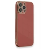 Durukar®  iPhone 13 Pro Max Kılıf Volet Silikon - Kırmızı