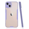 Durukar®  iPhone 14 Kılıf Platin Silikon - Lila