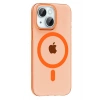 Durukar®   iPhone 14 PC Blank Magsafe Kapak - Turuncu