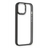 Mey İthalat®  iPhone 14 Plus Kılıf Dora Kapak - Siyah