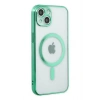 Durukar®  iPhone 14 Plus Kılıf Magneticsafe Lazer Silikon - Haki Yeşil