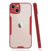 Durukar®  iPhone 14 Plus Kılıf Platin Silikon - Kırmızı