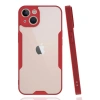 Durukar®  iPhone 14 Plus Kılıf Platin Silikon - Kırmızı